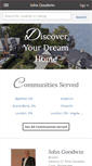 Mobile Screenshot of findlondononhomes.com